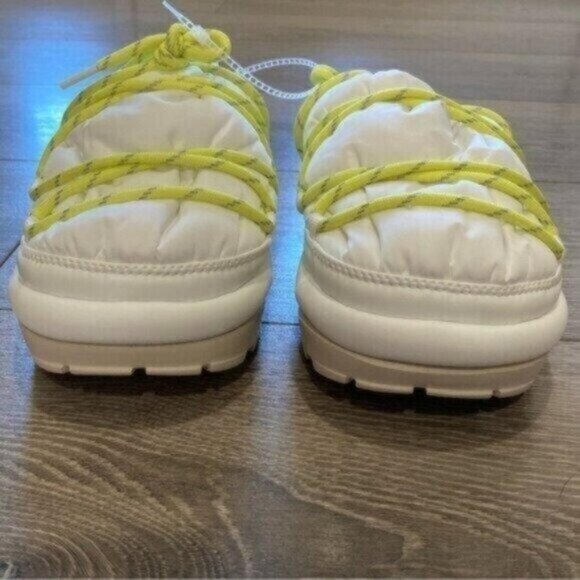 New UGG Space Slider Chunky Soft Lined Boho Platform Puffer Lace Up Slides - Picture 2 of 10